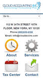 Mobile Screenshot of cloudaccinc.com